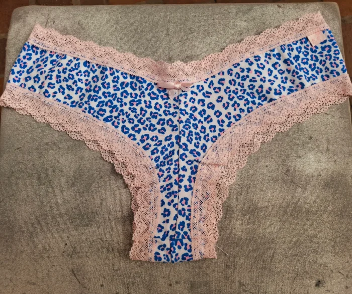 Culotte Estampado Algodon con Puntilla