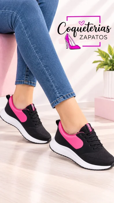 Zapatos Zapatillas Negro