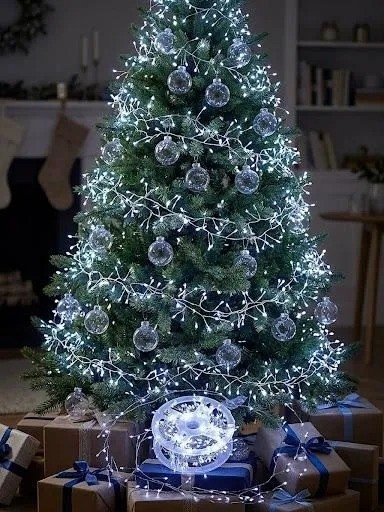 Rollo de Luces Led Alambre 10m Navidad Decoracion - Imagen 1