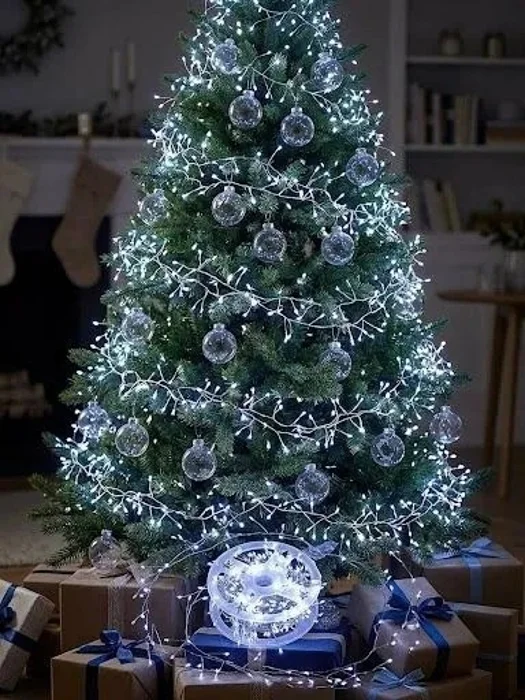 Rollo de Luces Led Alambre 10m Navidad Decoracion