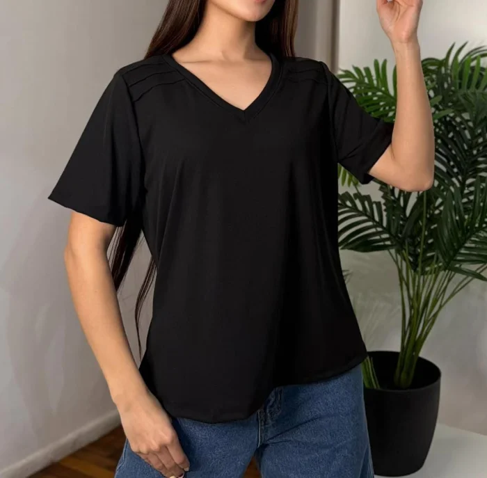 Remeron Micro Morley Mujer Verano Dama Camisa Camiseta Remera Top Dama Manga Corta