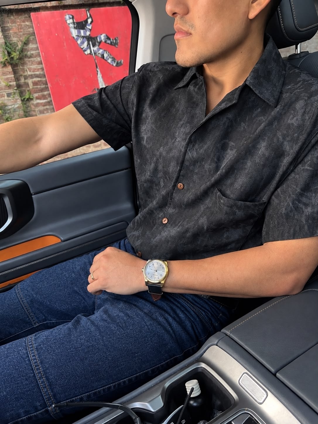 Camisa Lino Cey (vintage) - Imagen 2