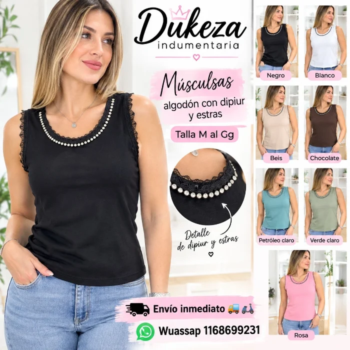 Remera Algodón Importados