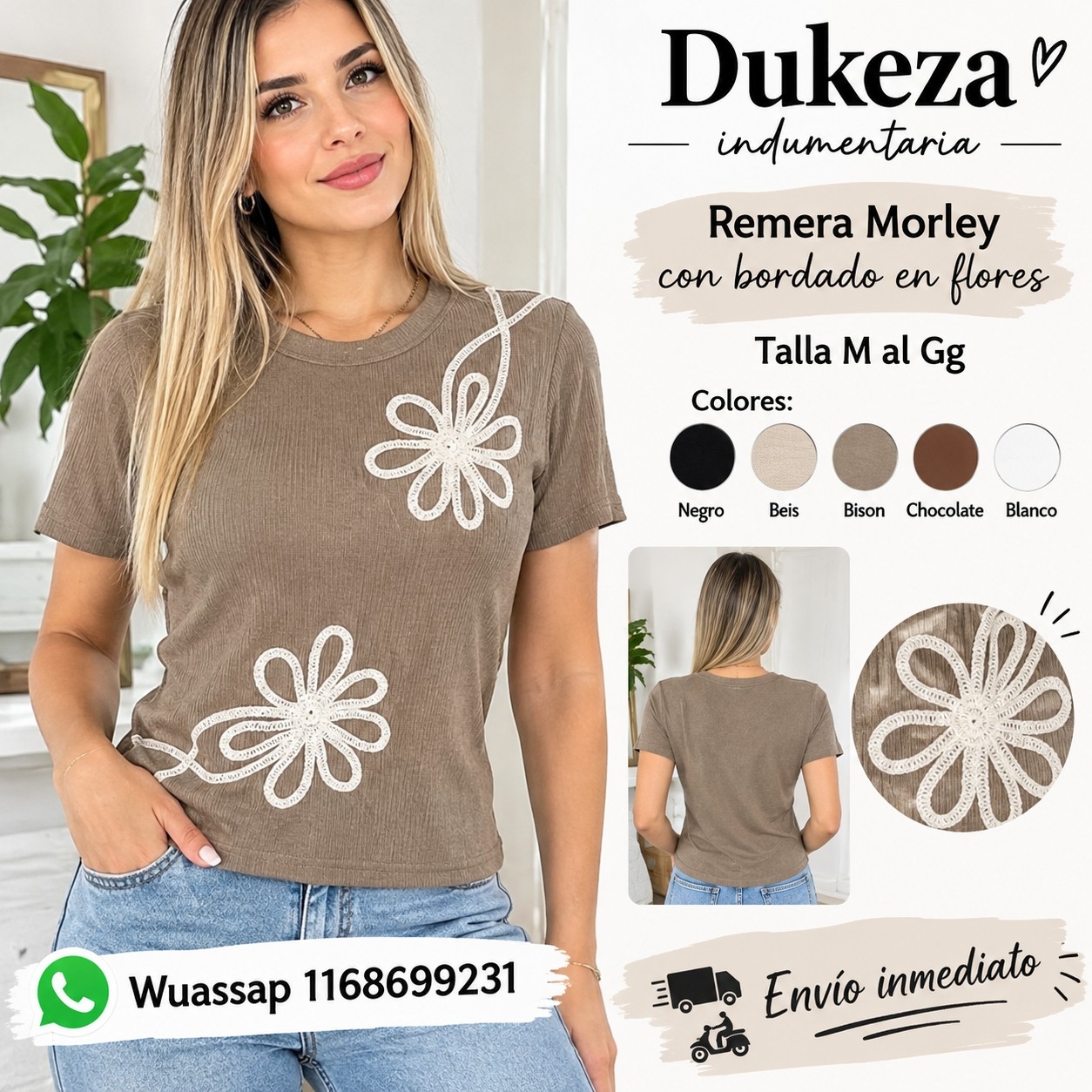 Remera Algodón Importados - Imagen 3