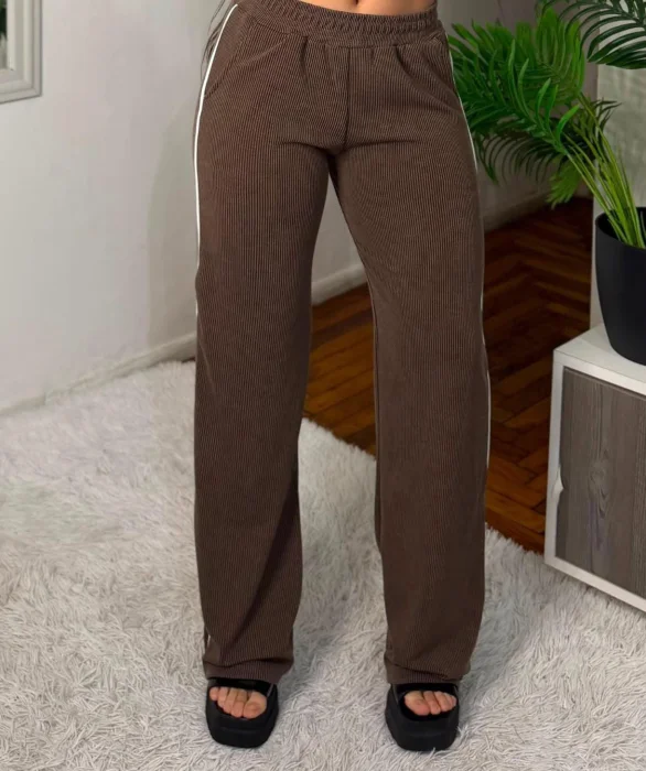 Palazzo Morley Diesel Talle Especial Mujer Verano Dama Pantalón Jogging Calza