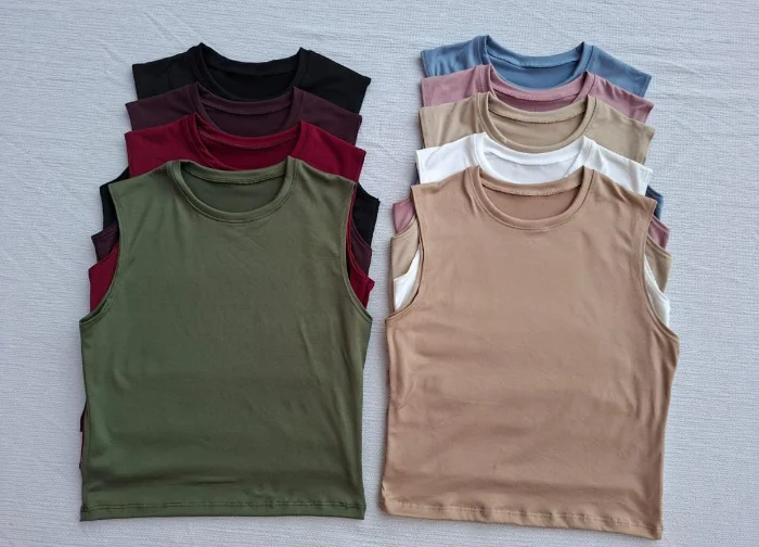 Músculosa Modal Soft Mujer Verano Dama Camisa Camiseta Remera Remeron