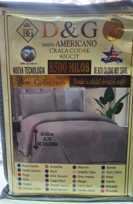 Sábanas Dyg 2 Plazas y Media