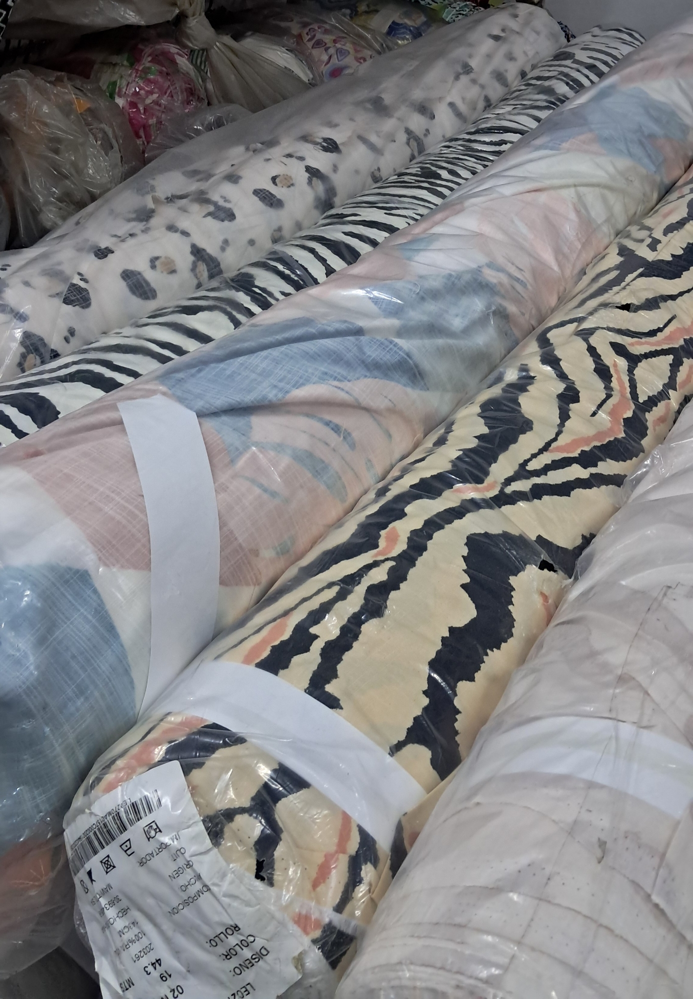 Tela Fibrana Estampada - Imagen 3