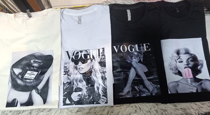 Remeras de Algodón Peinado Mujer ;) - Imagen 3