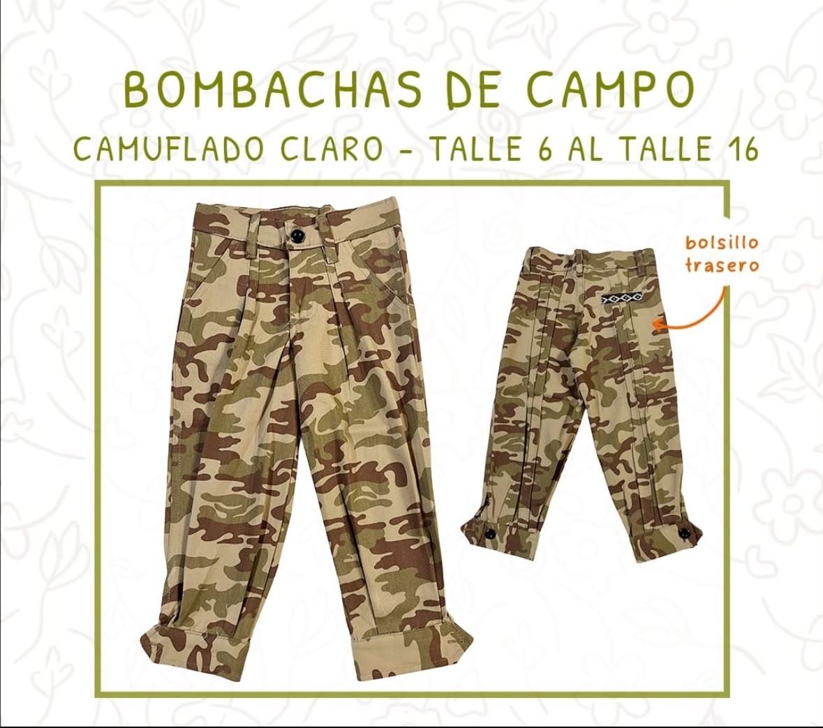 Bombacha de Campo Niños - Imagen 8