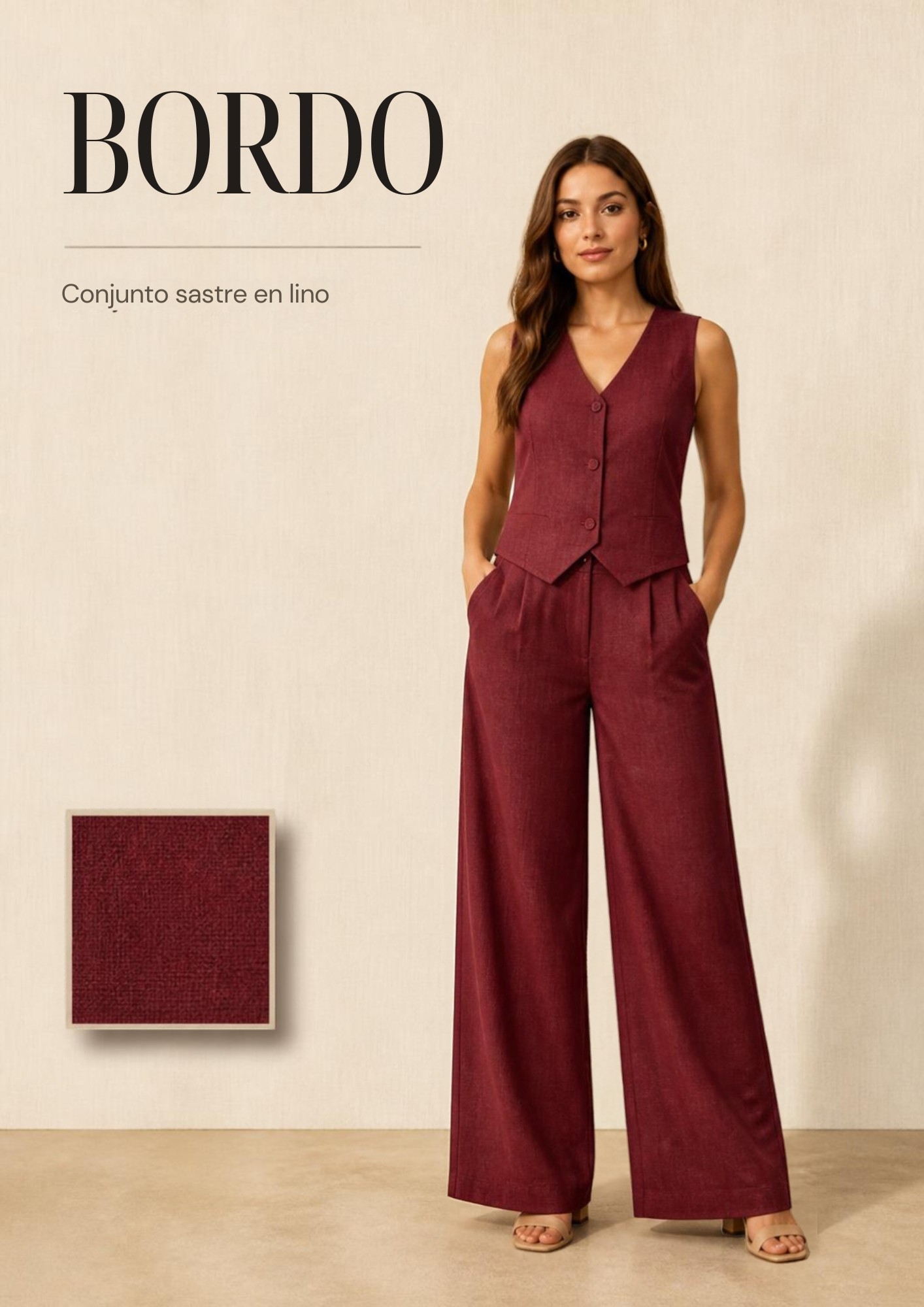 Conjunto Sastrero de Lino - Imagen 2