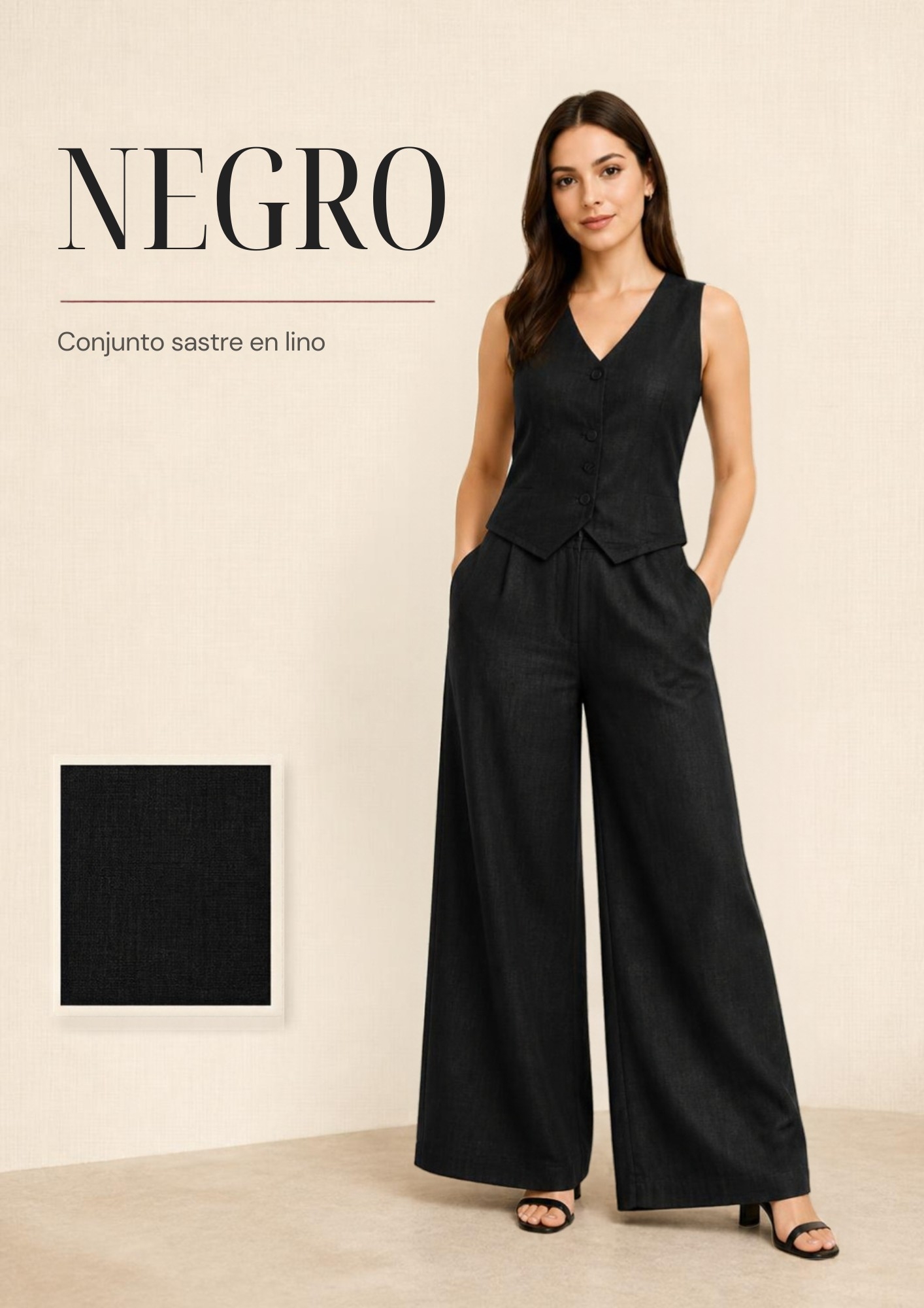 Conjunto Sastrero de Lino - Imagen 3