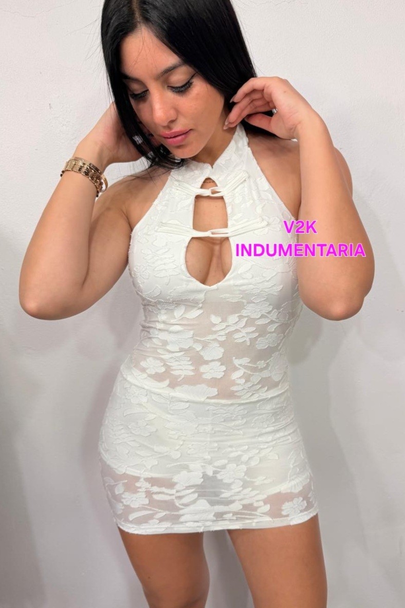 Vestido Floreado Asiático - Imagen 2