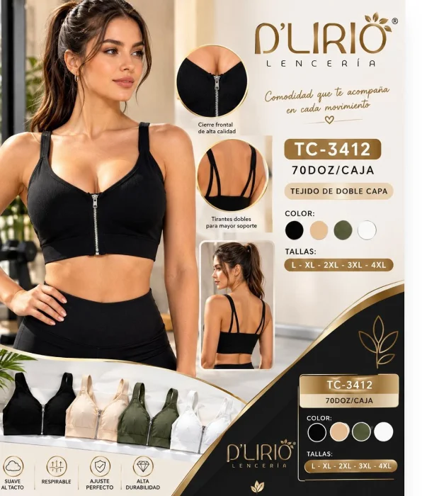 Top Deportiva C/cierre