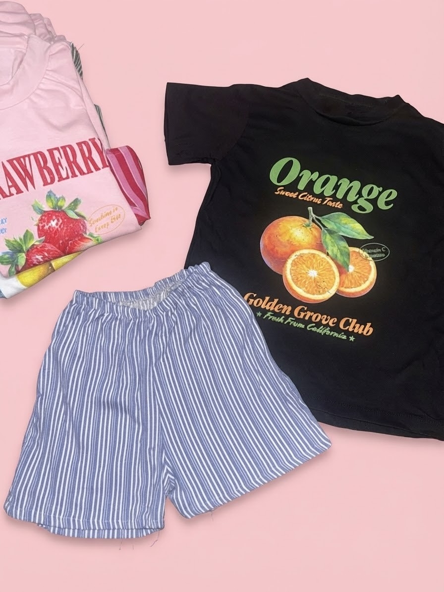 Conjunto Rayado Frutal - Imagen 3