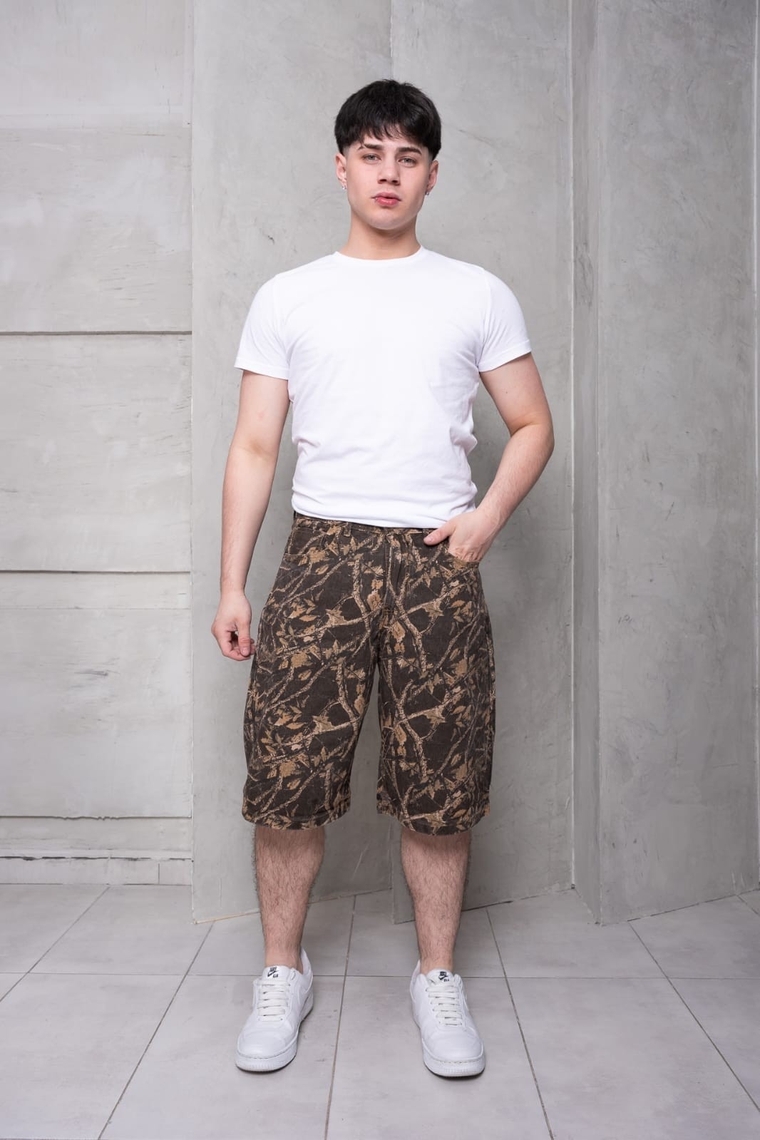 Bermuda Baggy Choco Realtree - Imagen 1