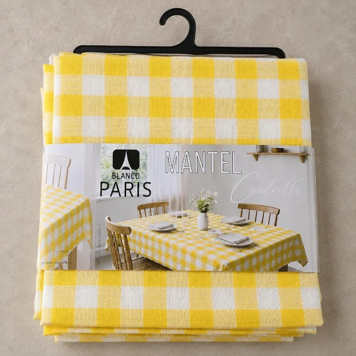 Mantel Cuadrille de 1.45 X 2