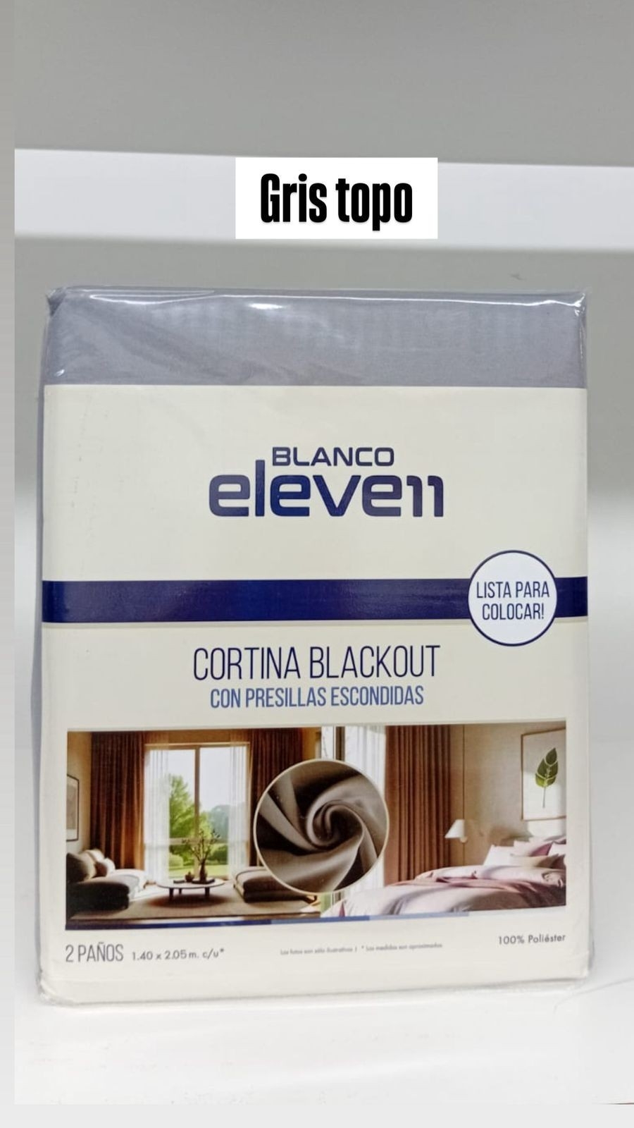 Cortinas Black Out de 1.40 X 2.05 - Imagen 3