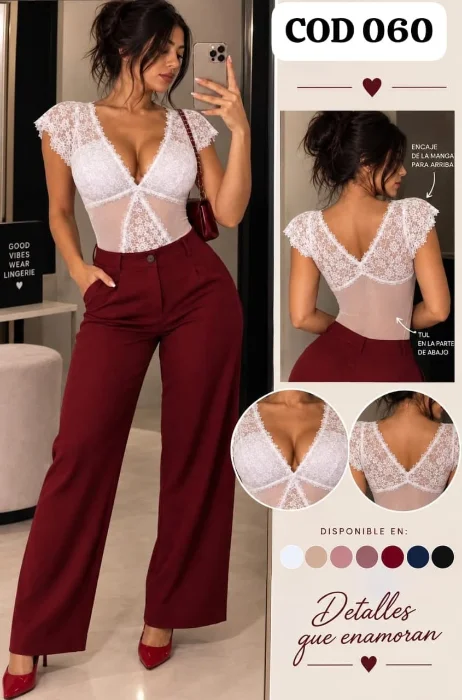 Body Encaje  Cod  060
