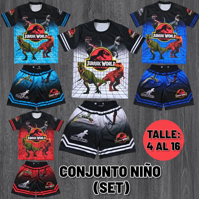 Conjunto Niño (set) Primavera Verano