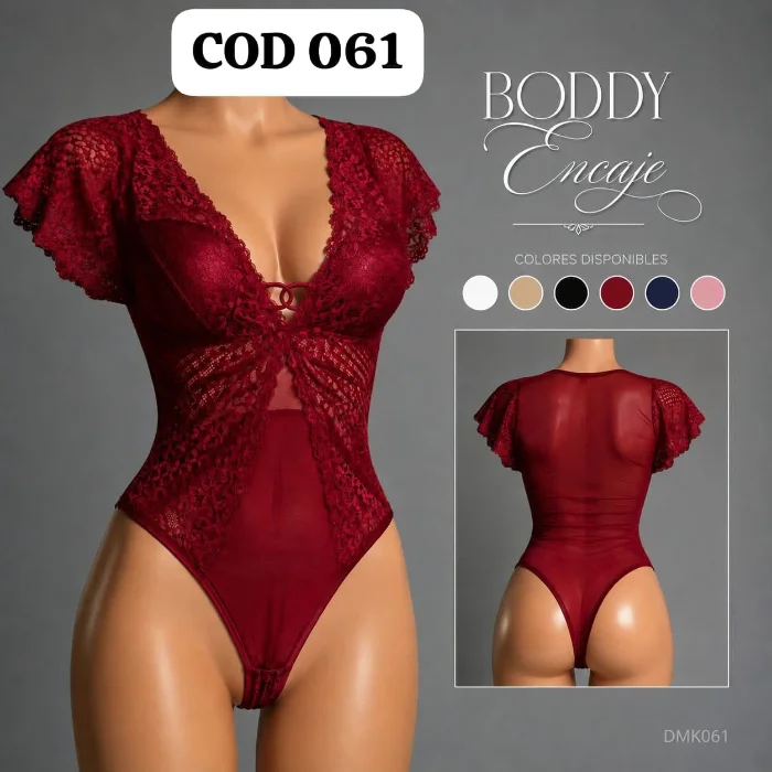 Body Encaje Cod 061 y 63