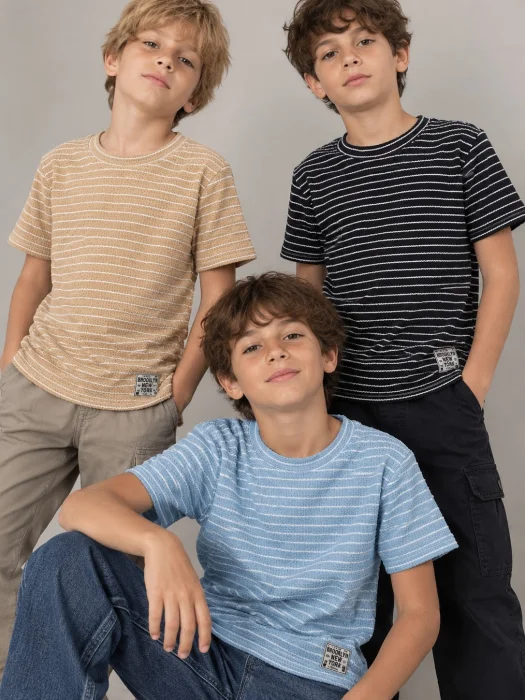 Remeras de Wafle Viscosa
