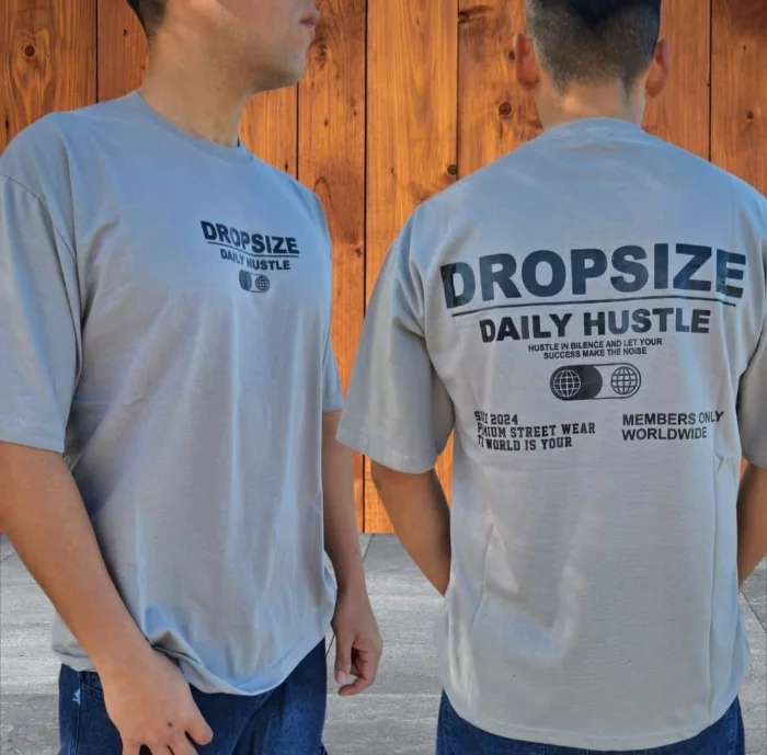 Remeras Overcize Estampadas 24/1