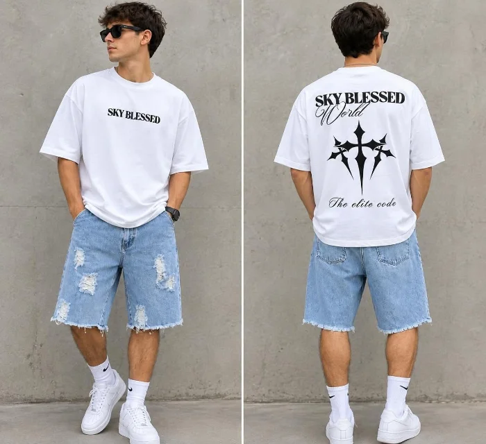 Remeras Overcize Estampadas 20/1