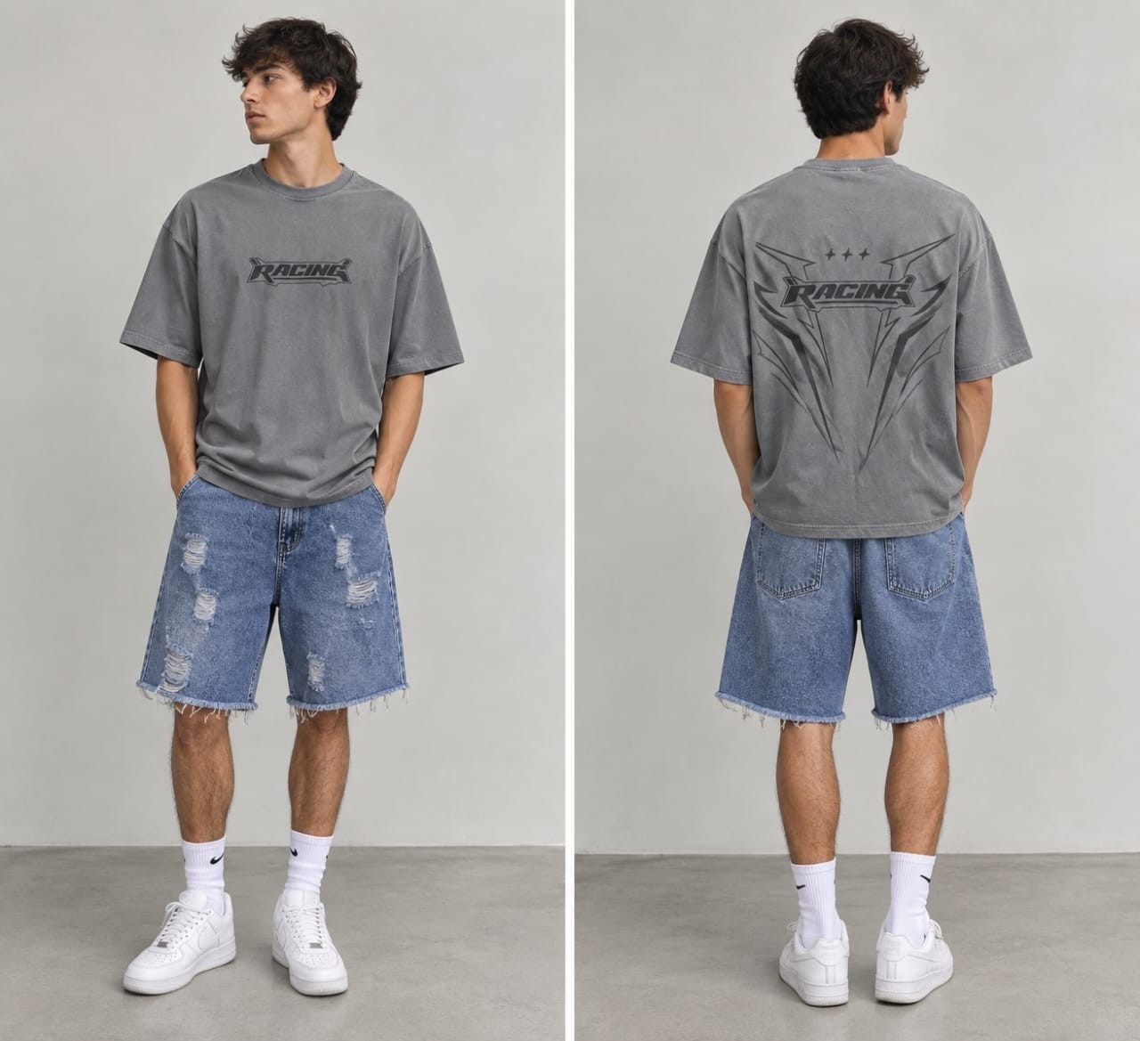 Remeras Overcize Estampadas 20/1 - Imagen 2