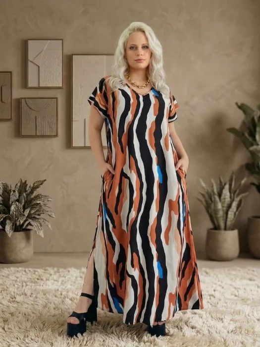 Vestido de Lino Espandex Bellisimo