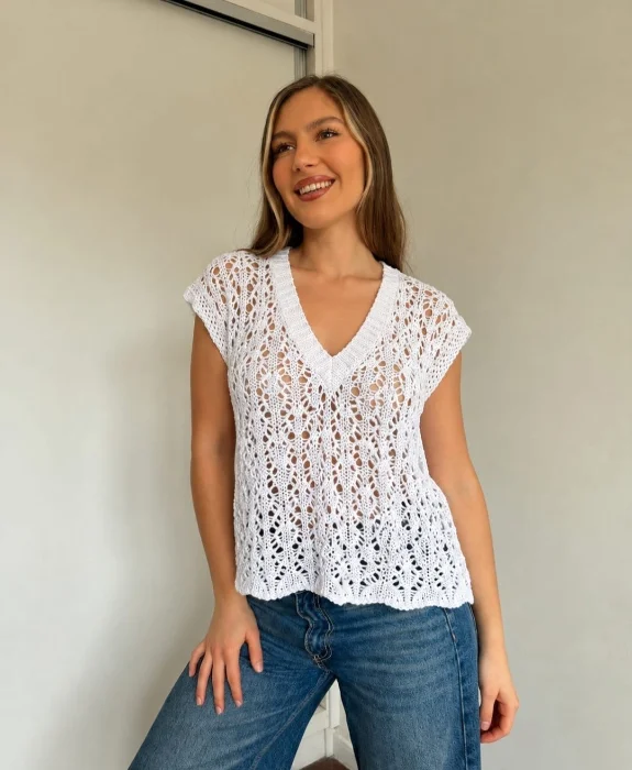 Musculosa  Harley de Hilo Algodón por Pedido Abarca 4