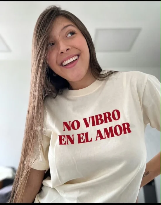 Remera No Vibro en el Amor