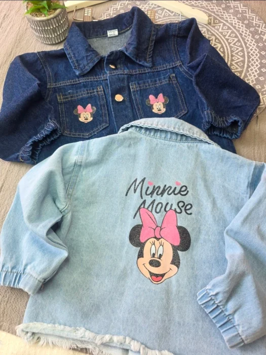 Campera Jeans Minnie para Beba