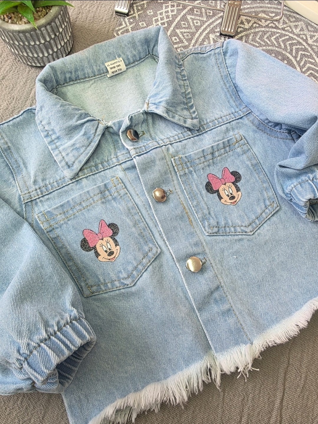 Campera Jeans Minnie para Beba - Imagen 3
