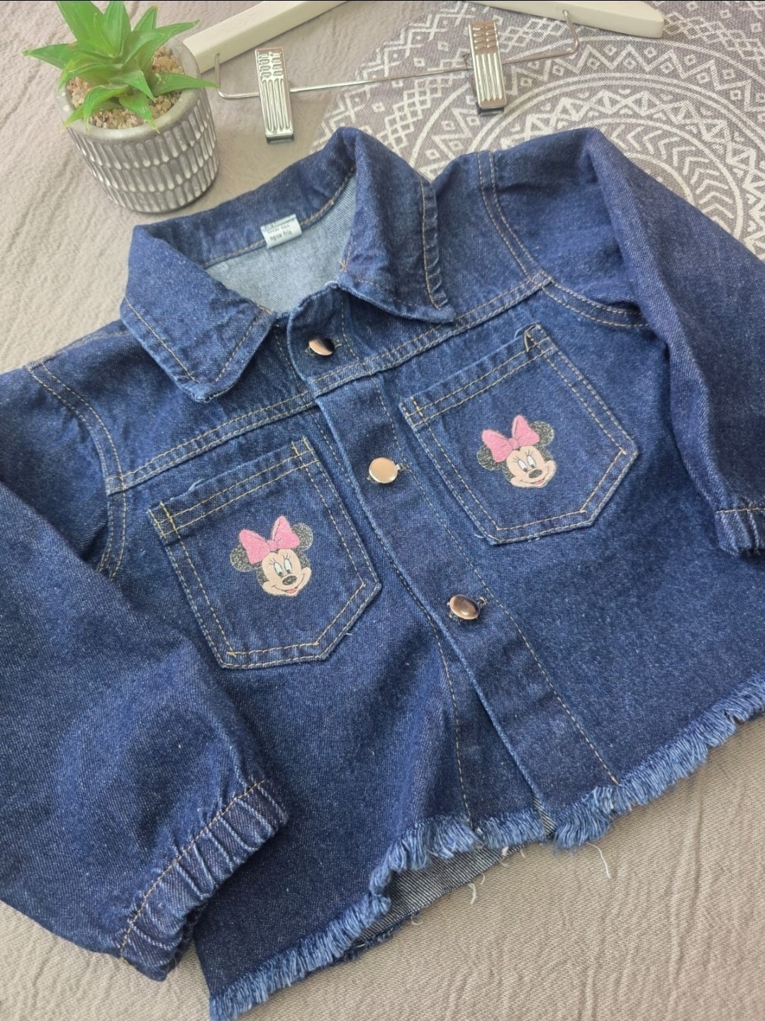 Campera Jeans Minnie para Beba - Imagen 4