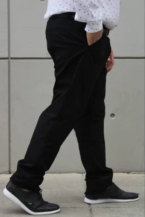 Pantalón Bolsillo Chino Recto Talles Especiales