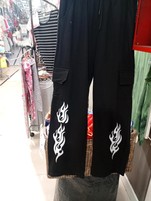Rústico Peinado Pantalones Cargo Varios Colores