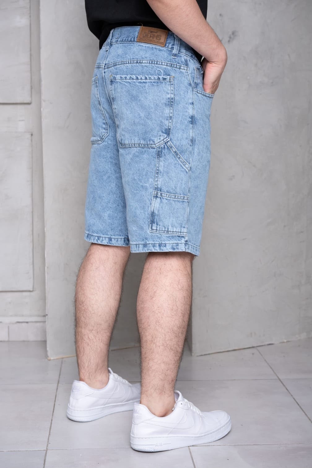 Bermudas Jeans Mom Carpintero - Imagen 4