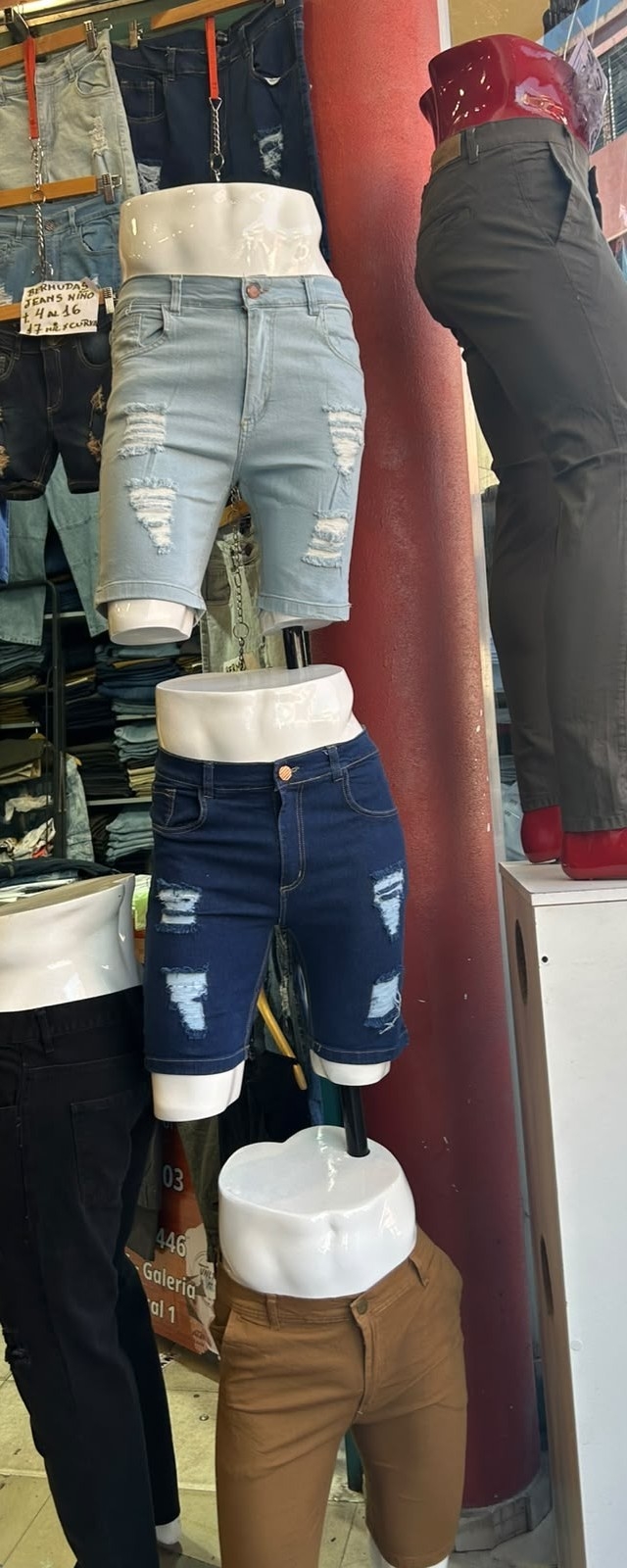 Bermudas Jeans Elastizadas - Imagen 8