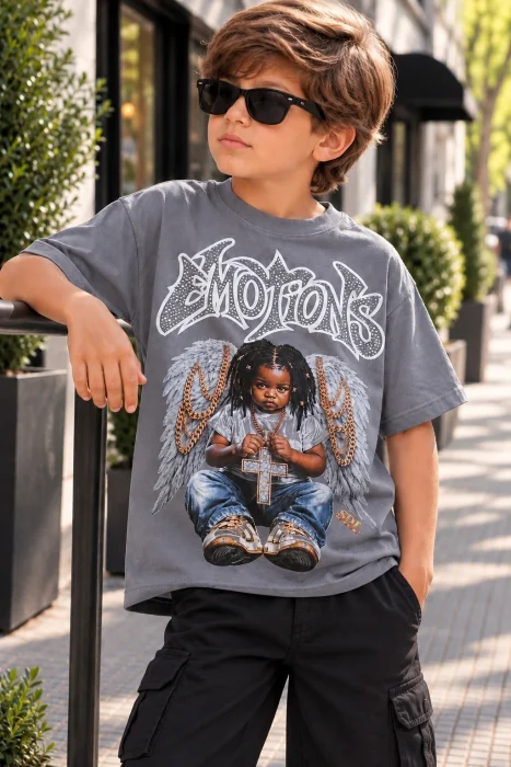 Remera Emotions con Strass