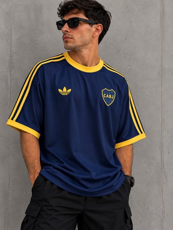 Remera Over Algodón River y Boca - Imagen 4