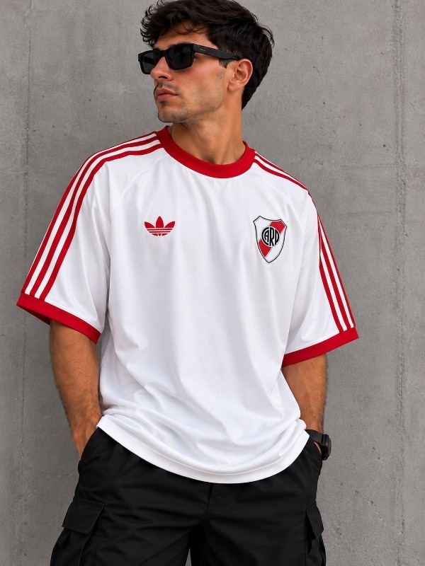 Remera Over Algodón River y Boca - Imagen 6