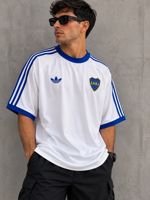 Remera Over Algodón River y Boca - Imagen 5