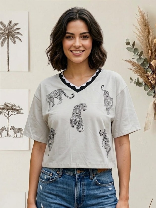 Remera Algodón Peinado - Imagen 4