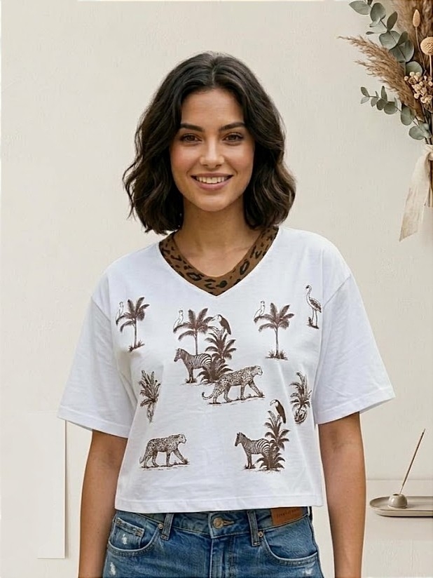 Remera Algodón Peinado - Imagen 5