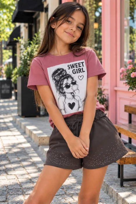 Short Lara con Strass
