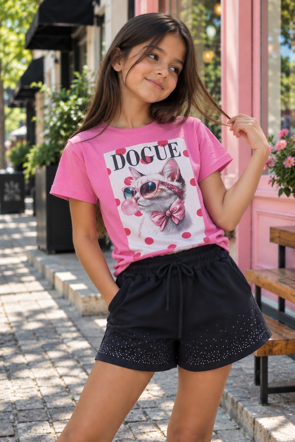 Short Lara con Strass - Imagen 2