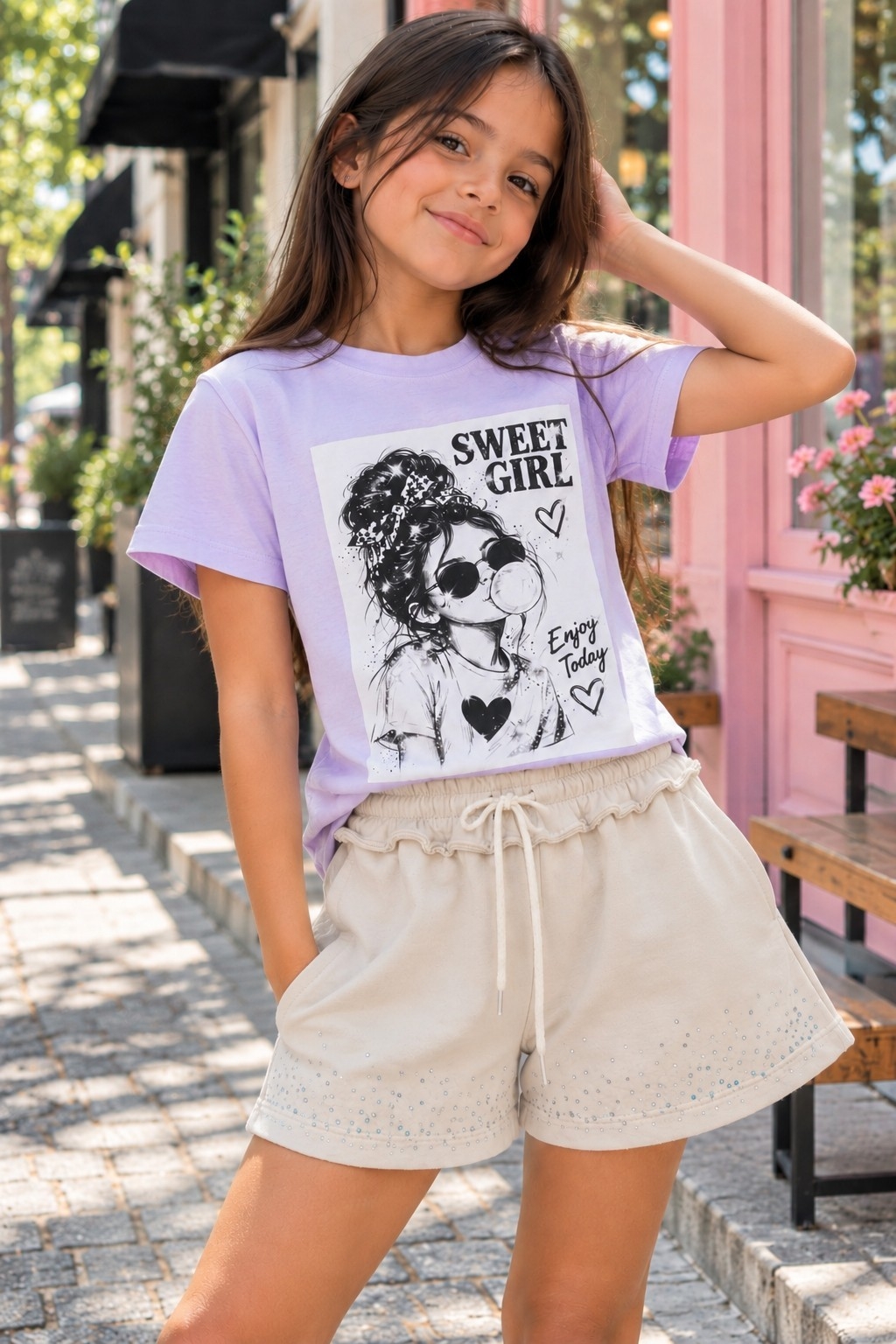 Short Lara con Strass - Imagen 3