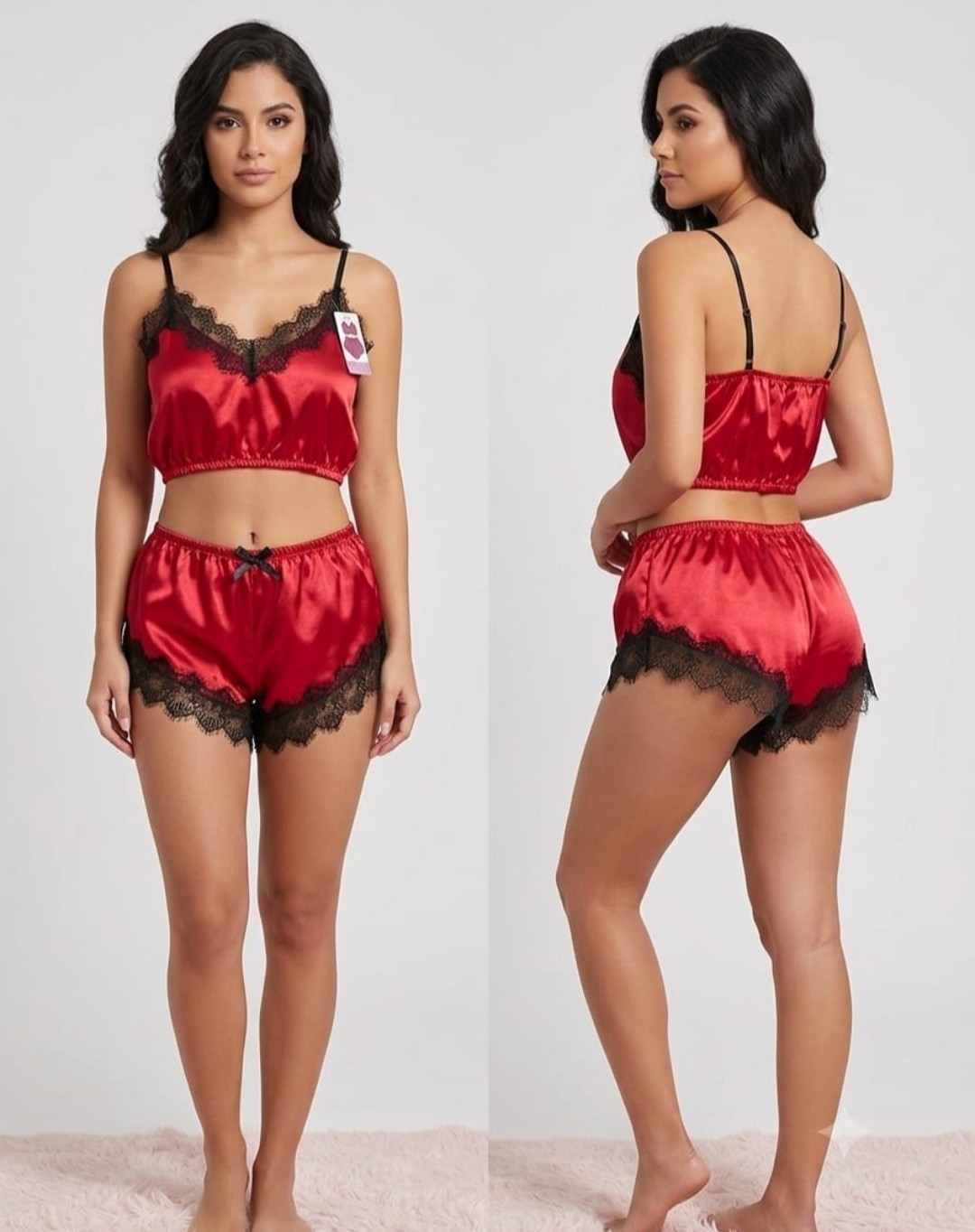 Pijamas de Raso Importados - Imagen 2