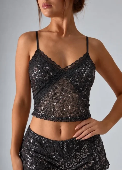Top de Lentejuelas